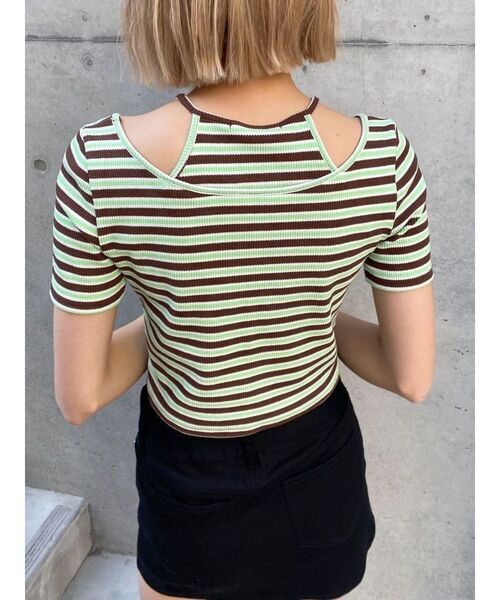 EMODA(エモダ)の「レイヤードホルタートップス(Tシャツ/カットソー・レディース・ブラック/ブルー/その他/その他1・FREE)」の12枚目の写真