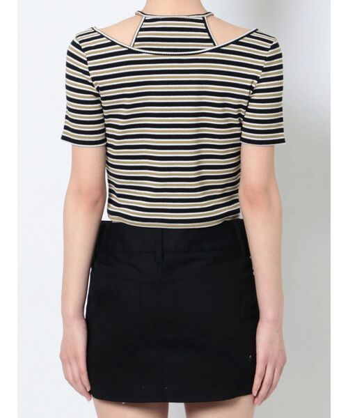 EMODA(エモダ)の「レイヤードホルタートップス(Tシャツ/カットソー・レディース・ブラック/ブルー/その他/その他1・FREE)」の9枚目の写真