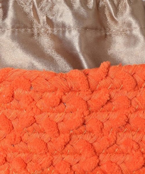 JEANASIS（ジーナシス）の「ブレードアミバケツBAG/190694（ハンドバッグ・レディース・オレンジ/ブルー・FREE）」の11枚目の写真