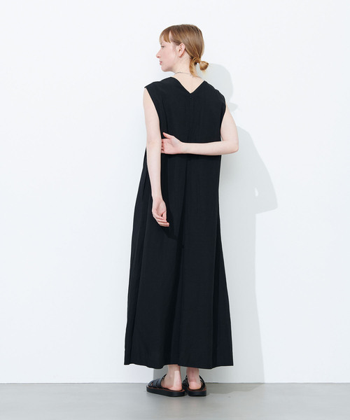 N.O.R.C(ノーク)の「LINEN RAYONワンピース(ワンピース・レディース・ピンク/オフホワイト/ブラック・S/M)」の13枚目の写真