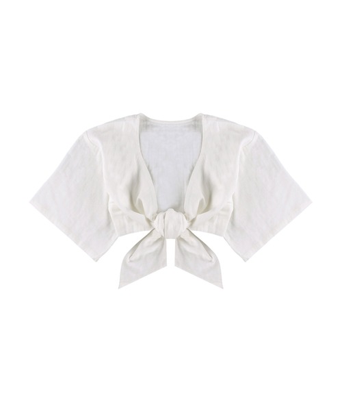 ALEXIA STAM トップス ALEXIA STAM（アリシアスタン）の「Slit Sleeve Knit Top