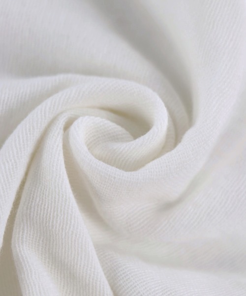 ALEXIA STAM（アリシアスタン）の「Tie Front Gauze Top / クロップド丈ガーゼトップス（シャツ/ブラウス・レディース・オフホワイト/チャコールグレー/ベージュ・FREE）」の22枚目の写真