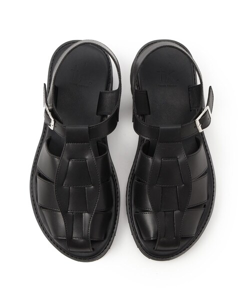 tk.TAKEO KIKUCHI（ティーケータケオキクチ）の「◆グルカサンダル（サンダル・メンズ・ブラック・55/65/75）」の2枚目の写真