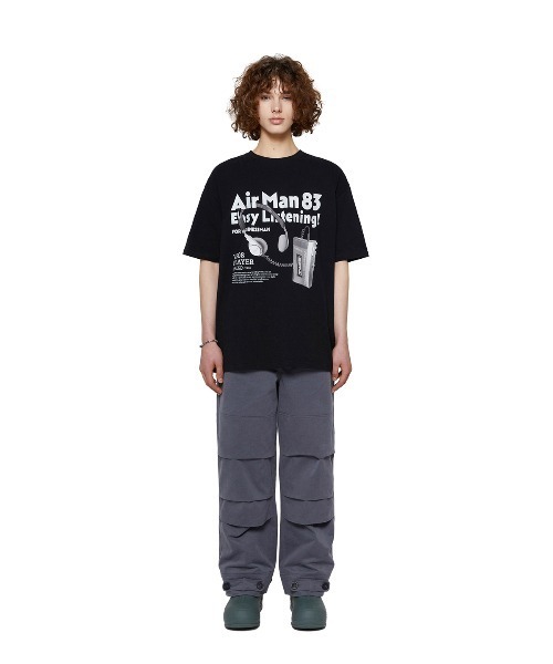 Tシャツ・カットソー [ VIVASTUDIO]VS08 PLAYER TEE [BLACK] MUSINSA公式 | VIVASTUDIO VS08 PLAYER T-Shirt [BLACK]