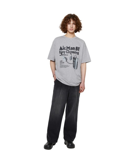 Tシャツ・カットソー [ VIVASTUDIO]VS08 PLAYER TEE [BLACK] VIVASTUDIO（ビバスタジオ）の「VS08 プレイヤーTシャツ / VS08