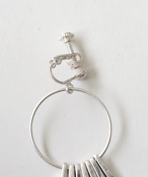 antiqua（アンティカ）の「プレートフリンジイヤリング（イヤリング・レディース・シルバー/ゴールド・FREE）」の7枚目の写真