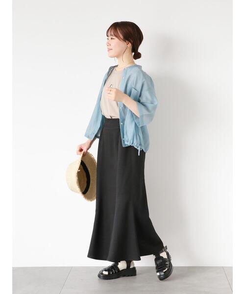 ehka sopo（エヘカソポ）の「◎ワンコ刺繍Tシャツ（Tシャツ/カットソー・レディース・ブルー/オフホワイト/ベージュ/ブラック・F）」の17枚目の写真