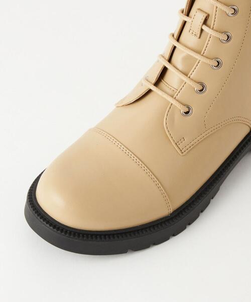 green label relaxing(グリーンレーベルリラクシング)の「レースアップ ブーツ 22cm-23cm(ブーツ・キッズ・ブラック/ベージュ・22cm/23cm)」の11枚目の写真