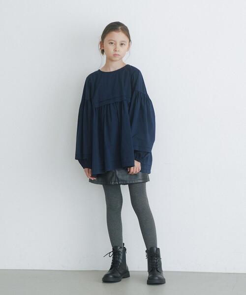 green label relaxing(グリーンレーベルリラクシング)の「レースアップ ブーツ 22cm-23cm(ブーツ・キッズ・ブラック/ベージュ・22cm/23cm)」の14枚目の写真