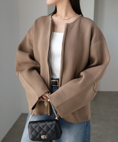 ☆アトリエGG☆クルーズニット カーディガン パーカー☆ GG MADE IN