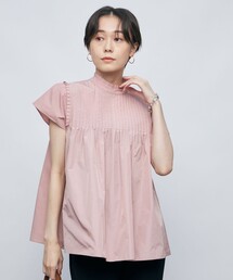 NOLLEY’S Sophi | タフタピンタックフリルブラウス(シャツ/ブラウス)
