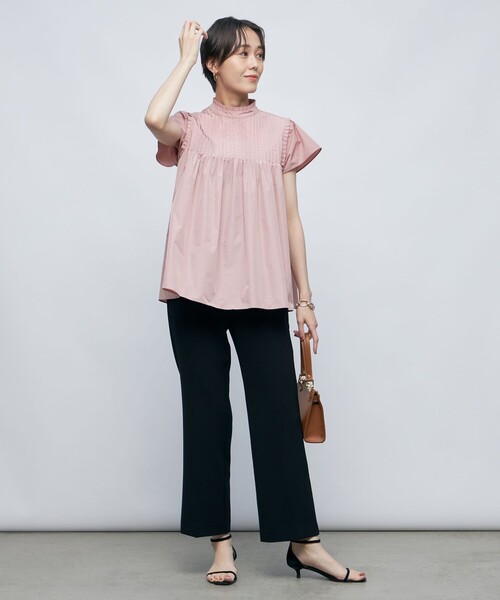 NOLLEY'S Sophi（ノーリーズソフィ）の「タフタピンタックフリル
