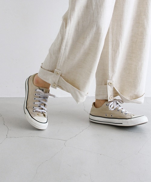 Crisp（クリスプ）の「サイドベルトワイドパンツ（その他パンツ・レディース・ベージュ/ナチュラル・FREE）」の19枚目の写真