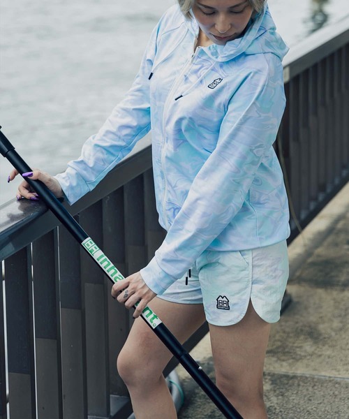 INHABITANT(インハビタント)の「inhabitant(インハビタント)Boat Womans Dry Shorts レディース/ショートパンツ/ハーフパンツ/ショーツ/吸汗速乾(その他パンツ・レディース・ブルー/グリーン・S/M/L)」の4枚目の写真