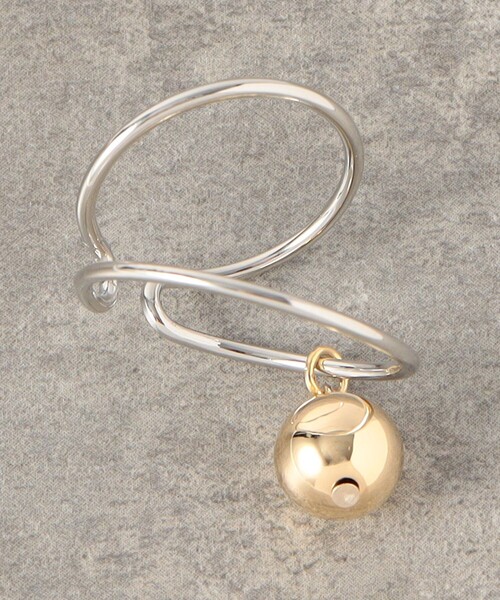 FREAK'S STORE(フリークスストア)の「限定展開 ビックフープイヤーカフ(片耳)(イヤーカフ・レディース・シルバー/ゴールド・ONE SIZE)」の6枚目の写真