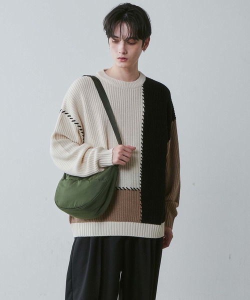 WEGO(ウィゴー)の「WEGO/カラーハーフムーンショルダー(ショルダーバッグ・レディース・ブラック/グレー/カーキ/ブルー/オフホワイト/ブラック系その他/シルバー/その他1/その他2/その他3・FREE)」の16枚目の写真