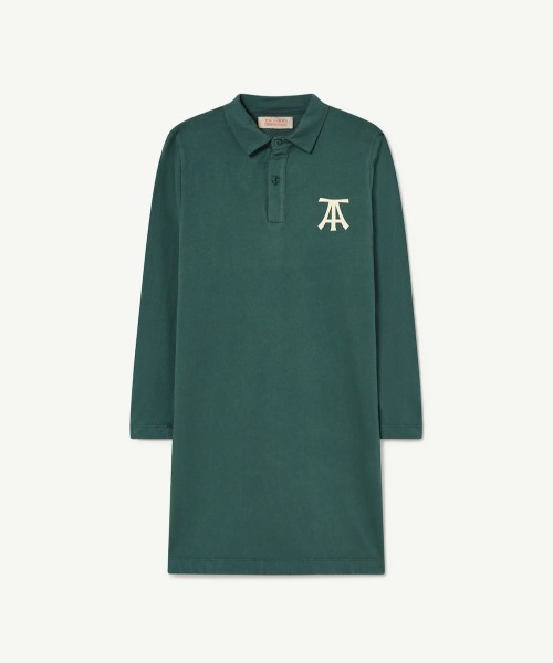 The Animals Observatory 薔薇ワンピース 6Y The Animals Observatory MARTEN KIDS DRESS NUDE ROSES
