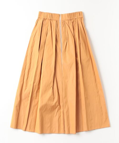 NOLLEY’S（ノーリーズ）の「愛され ウォッシャブルリバーシブルタフタスカート（スカート・レディース・ブラック/キャメル/オレンジ/ライトブルー/グレイッシュブルー/ベビーピンク/チャコールグレー/グリーン/マスタード・2/1）」の6枚目の写真