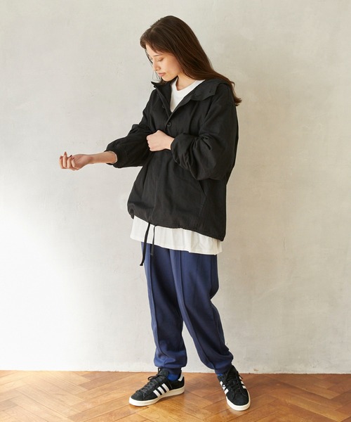 undeny.(アンディニ-)の「アンディニー ピンタックジョガーパンツ(その他パンツ・レディース・ブラック/トップグレー/ネイビー/アイボリー・F)」の9枚目の写真