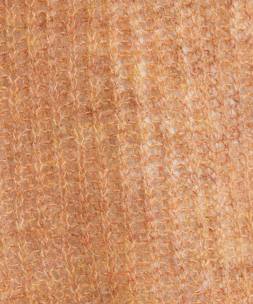 abahouse mavie（アバハウスマヴィ）の「ローゲージシースルーニットプルオーバー（ニット/セーター・レディース・アイボリー/エメラルド/ダークオレンジ・フリー）」の13枚目の写真