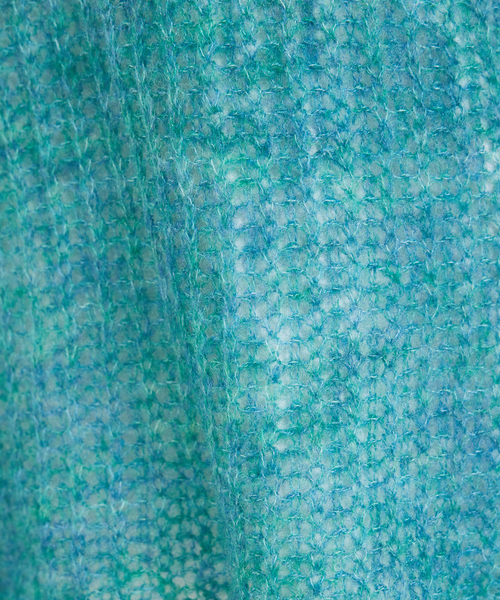 abahouse mavie（アバハウスマヴィ）の「ローゲージシースルーニットプルオーバー（ニット/セーター・レディース・アイボリー/エメラルド/ダークオレンジ・フリー）」の19枚目の写真