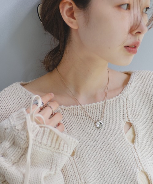 Kastane（カスタネ）の「【fiw.】チョーカー（チョーカー・レディース・ベージュ/ブラック・FREE）」の6枚目の写真