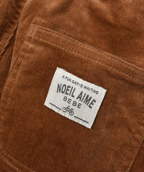 Noeil aime BeBe(ノイユエイムベベ)の「ストレッチコールロングパンツ(80~130cm)(その他パンツ・キッズ・キャメル/ブルー・130cm/110cm/90cm/100cm/120cm)」の22枚目の写真