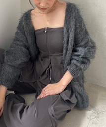 one after another NICE CLAUP | スウェットベアトップ+カーゴパンツセットアップ(セットアップ)