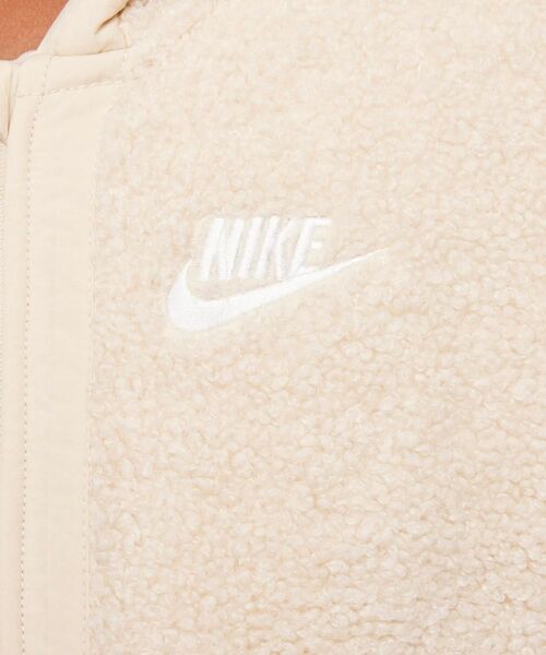 NIKE（ナイキ）の「《セットアップ対応商品》ナイキ スポーツウェア クラブ フリース ジュニア フルジップ ウィンタライズド パーカー / Nike Sportswear Club Fleece Big Kids' Full-Zip Winterized Hoodie＜130-170cm展開＞（パーカー・キッズ・カーキオリーブ/パープル系その他2/ブラック/ブラウン系その他2・150/130/140/160/170）」の12枚目の写真