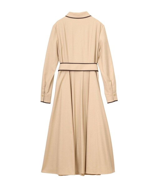 ANAYI（アナイ）の「ウールフラノタックシャツ ワンピース（ワンピース