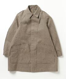 YOKE（ヨーク）の「YOKE/ヨーク/Reversible Balmacaan Coat（ステン