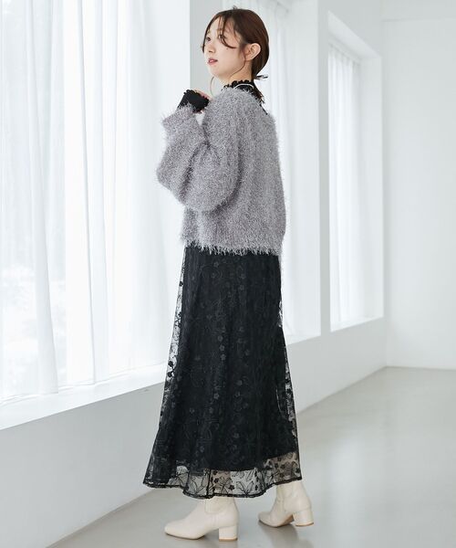 MAJESTIC LEGON(マジェスティックレゴン)の「Ladyライクパワショルトップス(Tシャツ/カットソー・レディース・ブラック/ピンク/オフホワイト・MEDIUM)」の21枚目の写真
