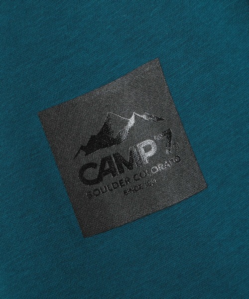 CAMP7(キャンプセブン)の「【CAMP7】袖エンボスロゴ裏シャギースウェット(スウェット・キッズ・ブラック/グリーン・150/140/160/110/120/130)」の18枚目の写真