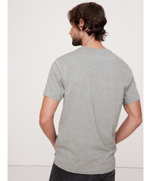 Banana Republic(バナナリパブリック)の「オーセンティック スーピマ Tシャツ(Tシャツ/カットソー・メンズ・ブラック/ホワイト/ネイビー/ナチュラル/グレー/グレー系その他・S/L/XL/M)」の20枚目の写真