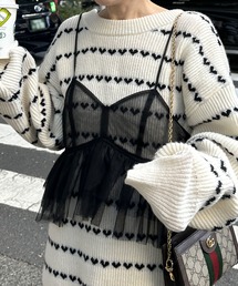 Alley by w closet | 【Alley】チュールフリルビスチェ(その他トップス)