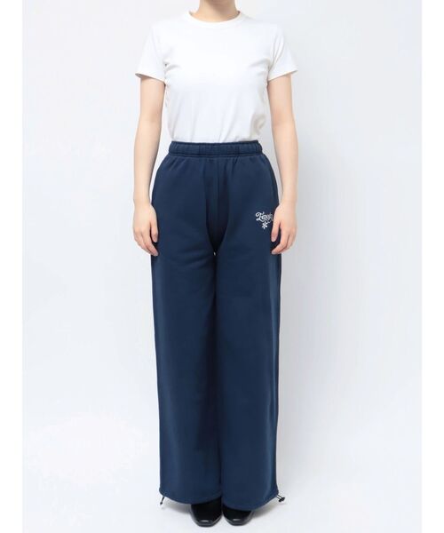 EMODA（エモダ）の「【Ames Worldwide】ロゴスウェットパンツ（Tシャツ/カットソー・レディース・グレー/ネイビー・MEDIUM/SMALL）」の5枚目の写真