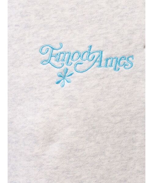 EMODA（エモダ）の「【Ames Worldwide】ロゴスウェットパンツ（Tシャツ/カットソー・レディース・グレー/ネイビー・MEDIUM/SMALL）」の4枚目の写真
