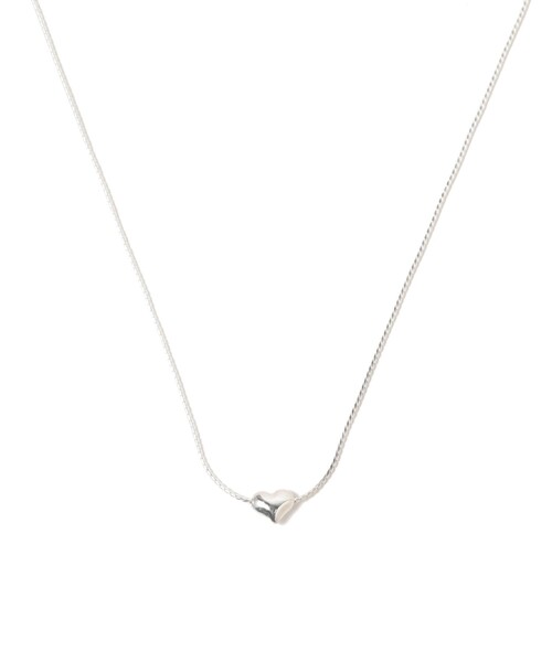 Ray BEAMS / シルバー パフ ハート ネックレス（ネックレス）｜Ray BEAMS（レイビームス）