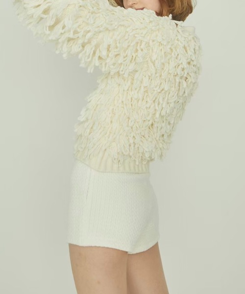 epine（エピヌ）の「sheep bijou volume cardigan（カーディガン