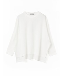 mizuiro ind クルーネックワイドT