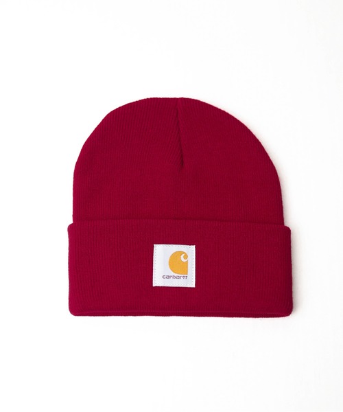 Carhartt(カーハート)の「『carhartt(カーハート)』ニットキャップ(ニットキャップ/ビーニー・レディース・ピンク/オレンジ/ブラウン/ダークブラウン/ベージュ/ブラック/キャメル/イエロー/レッド/ホワイト/ダークネイビー/ライトグレー/ダークグレー/ブルー/チャコールグレー/ライム/ライトブルー/ライトグリーン/ライトパープル/カーキ・FREE)」の19枚目の写真