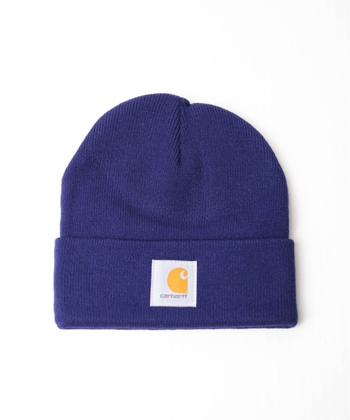 Carhartt(カーハート)の「『carhartt(カーハート)』ニットキャップ(ニットキャップ/ビーニー・レディース・ピンク/オレンジ/ブラウン/ダークブラウン/ベージュ/ブラック/キャメル/イエロー/レッド/ホワイト/ダークネイビー/ライトグレー/ダークグレー/ブルー/チャコールグレー/ライム/ライトブルー/ライトグリーン/ライトパープル/カーキ・FREE)」の14枚目の写真