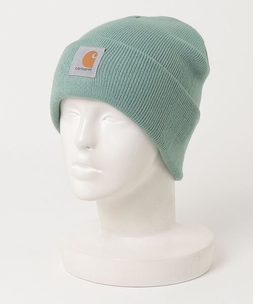 Carhartt(カーハート)の「『carhartt(カーハート)』ニットキャップ(ニットキャップ/ビーニー・レディース・ピンク/オレンジ/ブラウン/ダークブラウン/ベージュ/ブラック/キャメル/イエロー/レッド/ホワイト/ダークネイビー/ライトグレー/ダークグレー/ブルー/チャコールグレー/ライム/ライトブルー/ライトグリーン/ライトパープル/カーキ・FREE)」の22枚目の写真