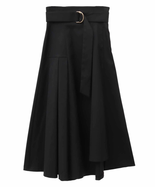 31 Sons de mode(トランテアン ソン ドゥ モード)の「デザインチノスカート(スカート・レディース・ブラック/キャメル/カーキ・38/36)」の22枚目の写真