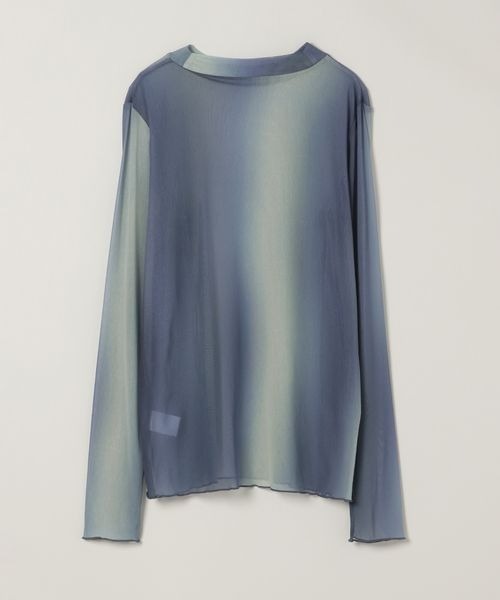 JEANASIS（ジーナシス）の「マルチグラデーションLS TEE/102736（Tシャツ/カットソー・レディース・ブルー系その他/レッド系その他・FREE）」の3枚目の写真