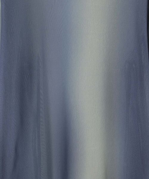 JEANASIS（ジーナシス）の「マルチグラデーションLS TEE/102736（Tシャツ/カットソー・レディース・ブルー系その他/レッド系その他・FREE）」の9枚目の写真