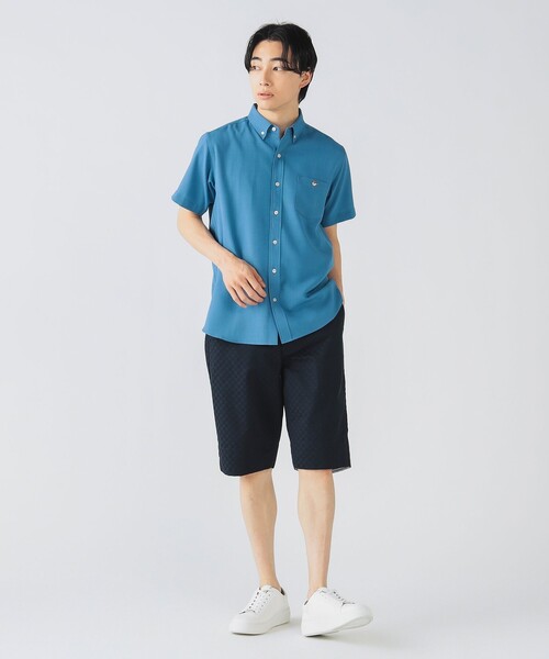 PT01 ショートパンツ　バミューダ　ビームス　ネイビー　50 48 安く 買う 方法ファッション - PT01 ショートパンツ バミューダ
