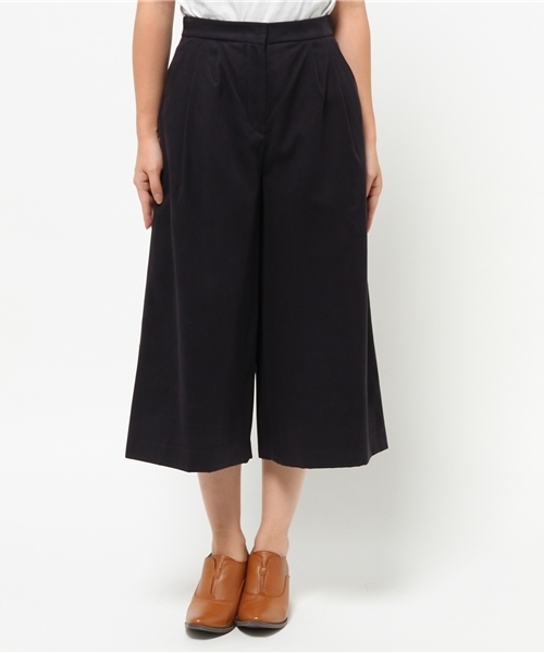 NATURAL BEAUTY BASIC（ナチュラルビューティーベーシック）の「フェイクスエードガウチョパンツ（その他パンツ・レディース・ダークベージュ/ネイビー・SMALL/X-SMALL/MEDIUM/LARGE）」の11枚目の写真