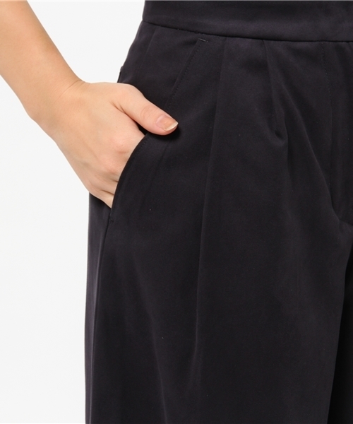 NATURAL BEAUTY BASIC（ナチュラルビューティーベーシック）の「フェイクスエードガウチョパンツ（その他パンツ・レディース・ダークベージュ/ネイビー・SMALL/X-SMALL/MEDIUM/LARGE）」の7枚目の写真