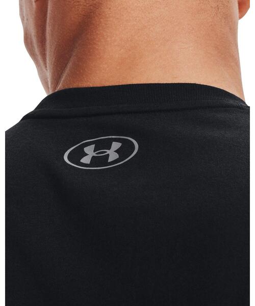 UNDER ARMOUR（アンダーアーマー）の「UAレフトチェスト カットオフ タンク（トレーニング/メンズ）（タンクトップ・メンズ・ブラック・XL/M/S/L/XXL/3XL）」の4枚目の写真